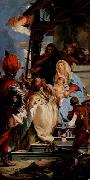 Giovanni Battista Tiepolo Anbetung der Heiligen Drei Konige oil painting